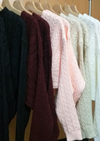 Sweater crop tejido - Imagen 3