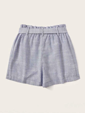 Short rayas celeste - Imagen 2