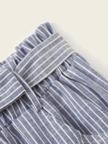 Short rayas celeste - Imagen 3