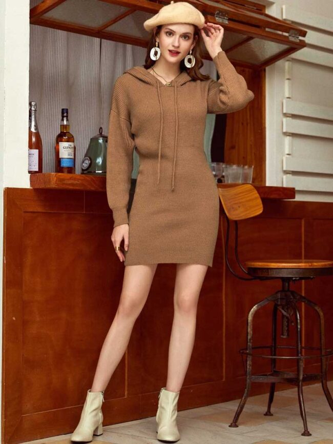 Vestido tipo hoodie - Imagen 6