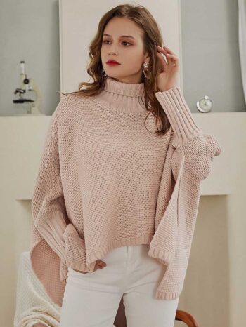 Jersey dolman de cuello tortuga - Imagen 3