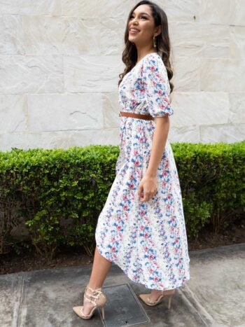 Maxi Vestido floreado