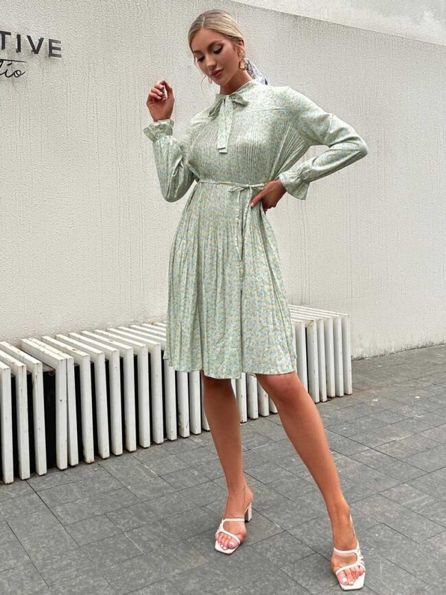Vestido floral Celine - Imagen 2