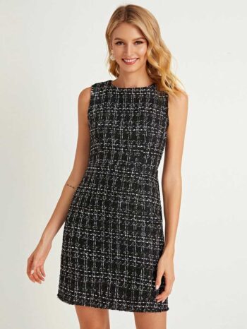 Vestido Tweed