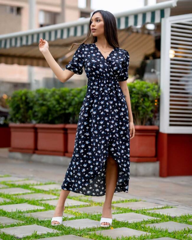 Maxi Vestido floreado - Imagen 4