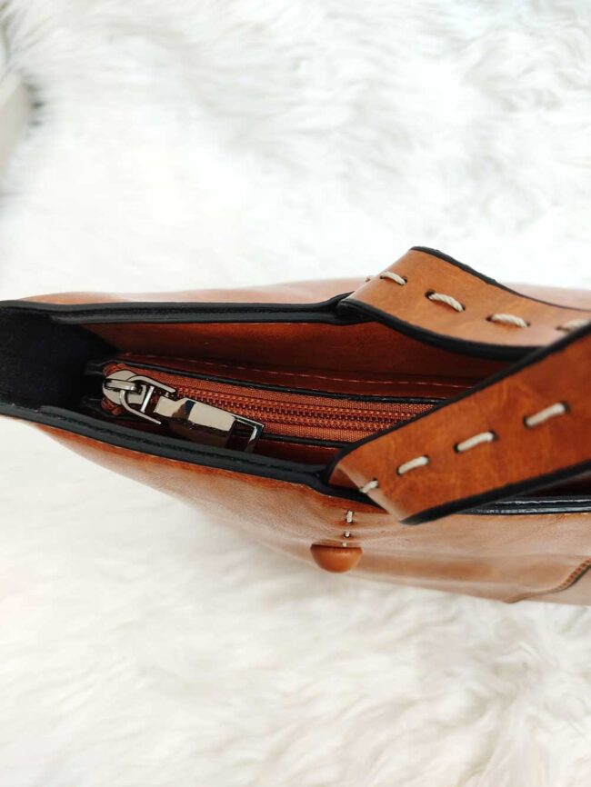 Bolso camel - Imagen 4