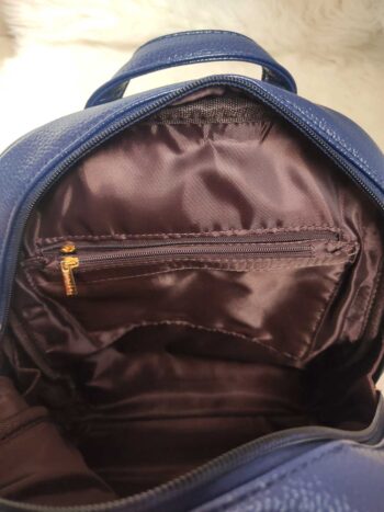 Mochila azul casual - Imagen 6