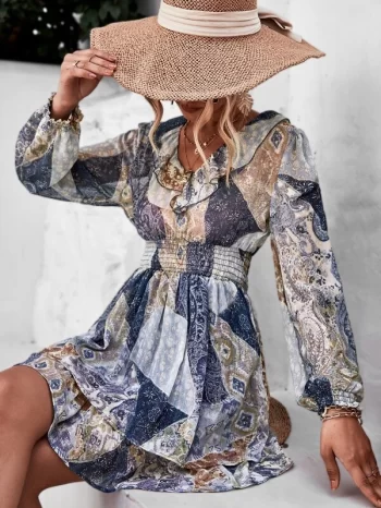 Vestido Vintage acero - Imagen 3