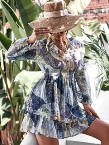 Vestido Vintage acero - Imagen 2