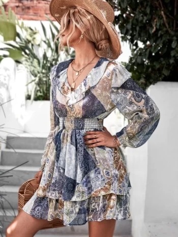 Vestido Vintage acero - Imagen 4