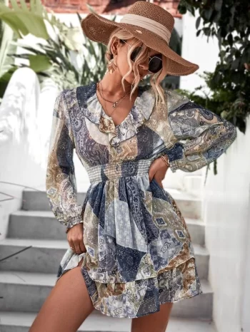 Vestido Vintage acero
