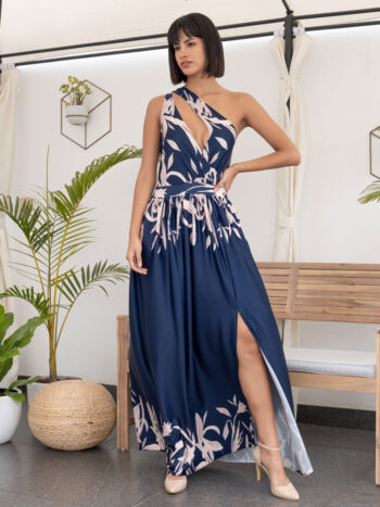 Vestido elegante Fátima azul