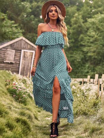 Vestido polka Selene