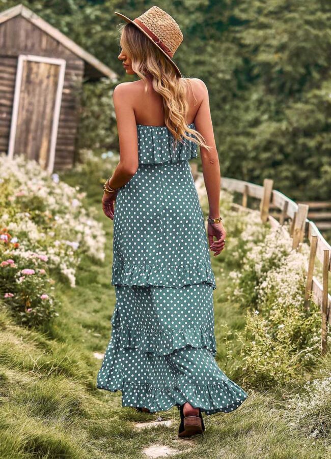 Vestido polka Selene - Imagen 3