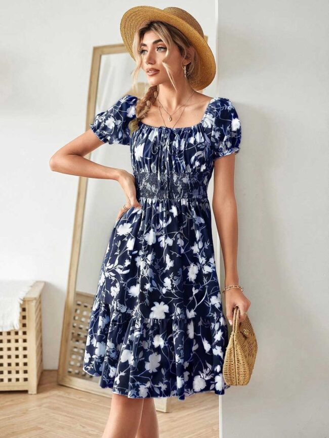 Vestido Sasha azul marino - Imagen 5