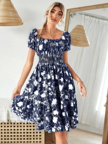 Vestido Sasha azul marino - Imagen 3