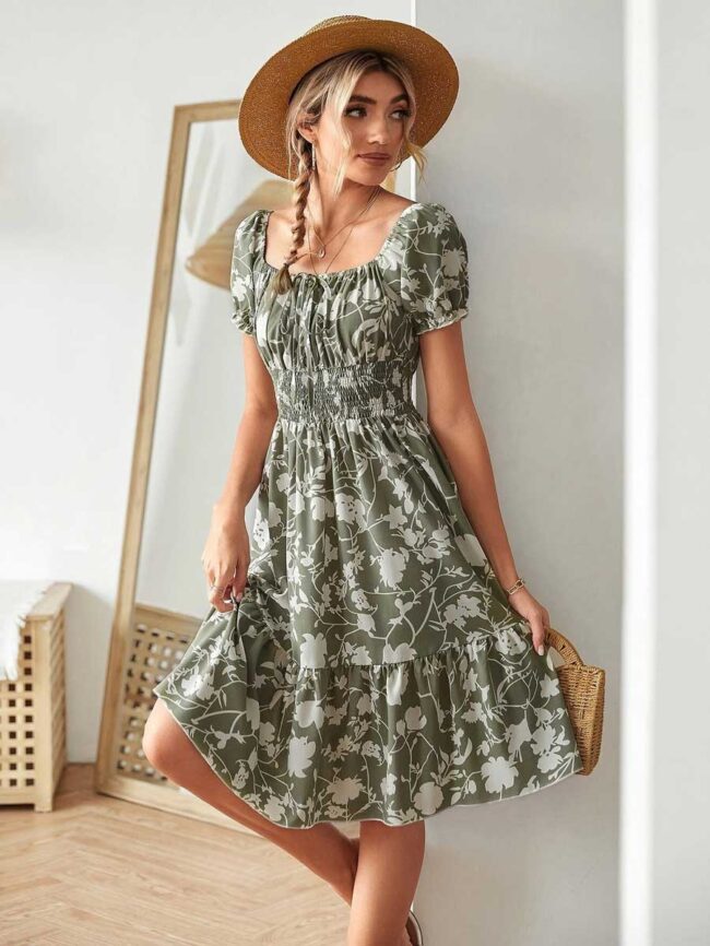 Vestido Sasha verde - Imagen 3