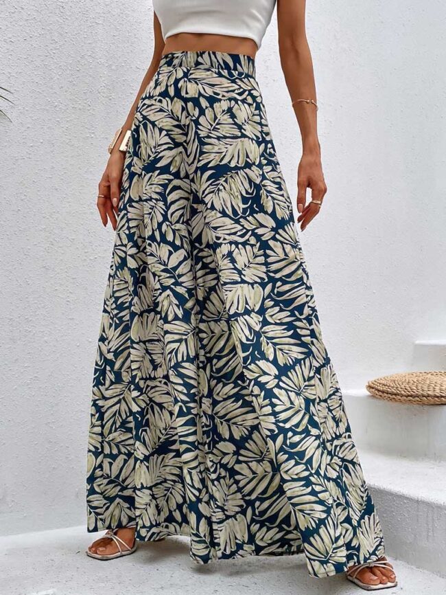 Palazo con estampado floral - Imagen 4