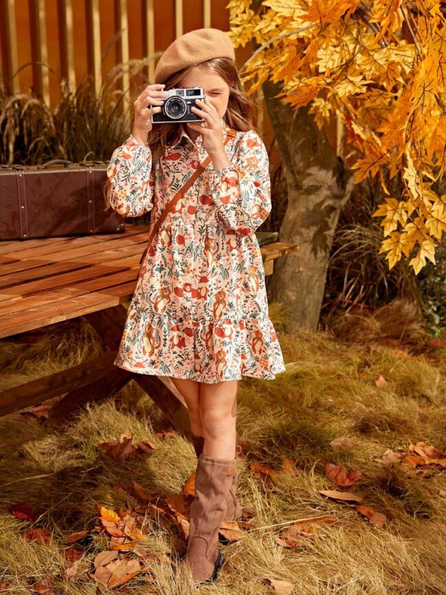 Vestido Encanto de Otoño Kids - Imagen 3