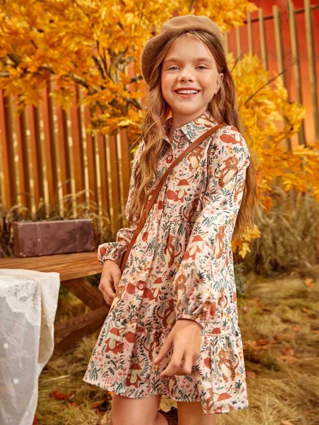 Vestido Encanto de Otoño Kids - Imagen 4