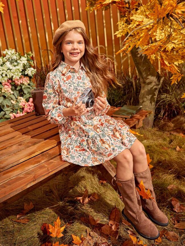 Vestido Encanto de Otoño Kids - Imagen 7