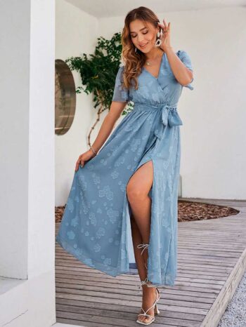 Vestido Morella celeste - Imagen 4