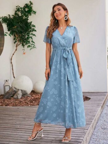 Vestido Morella celeste - Imagen 2