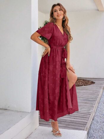 Vestido Morella guinda - Imagen 4