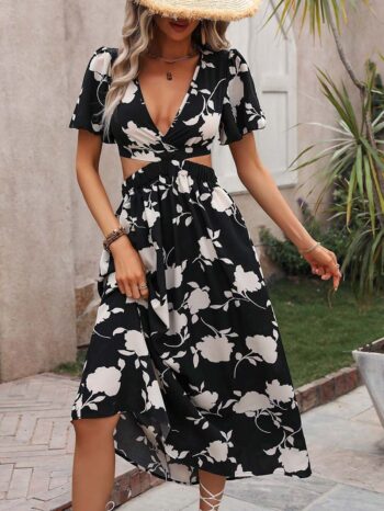 Vestido Giuliana blanco/negro - Imagen 2