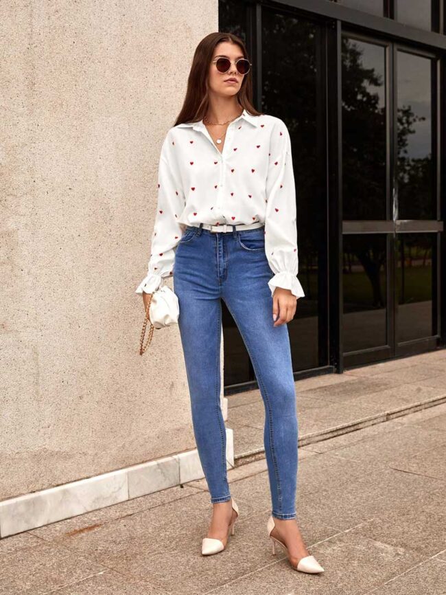 Blusa de corazones - Imagen 5