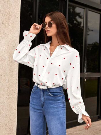 Blusa de corazones