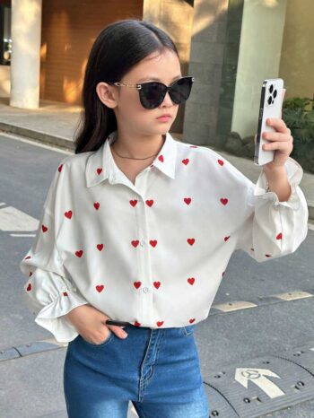 Blusa de corazones kids - Imagen 3