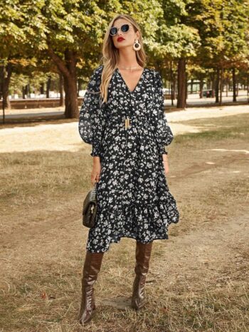 Vestido Georgia negro - Imagen 2