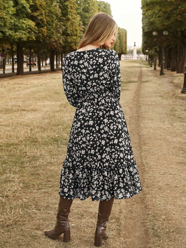 Vestido Georgia negro - Imagen 4