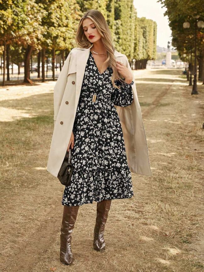 Vestido Georgia negro - Imagen 5