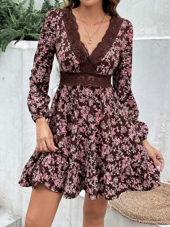 Vestido Freya marrón - Imagen 3