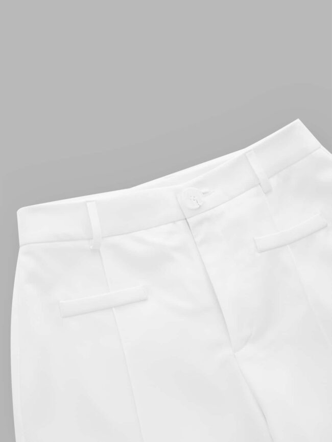 Pantalón acampanado blanco - Imagen 4