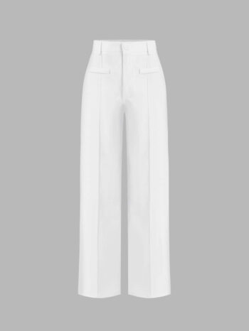 Pantalón acampanado blanco - Imagen 2