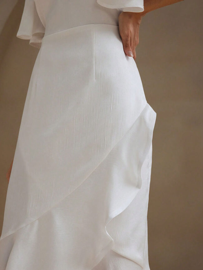Vestido Anelí blanco - Imagen 7