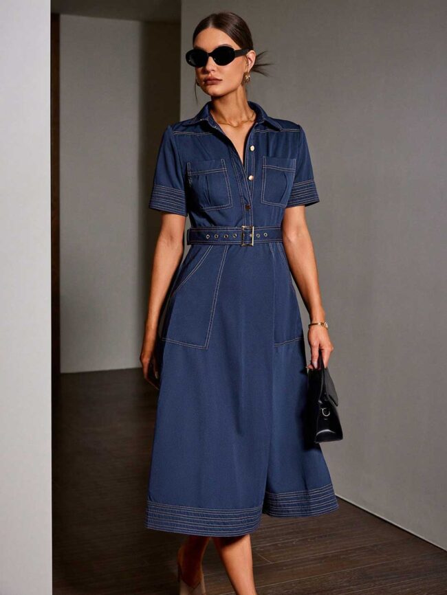 Vestido Denim - Imagen 4
