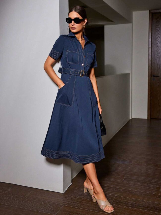 Vestido Denim - Imagen 2