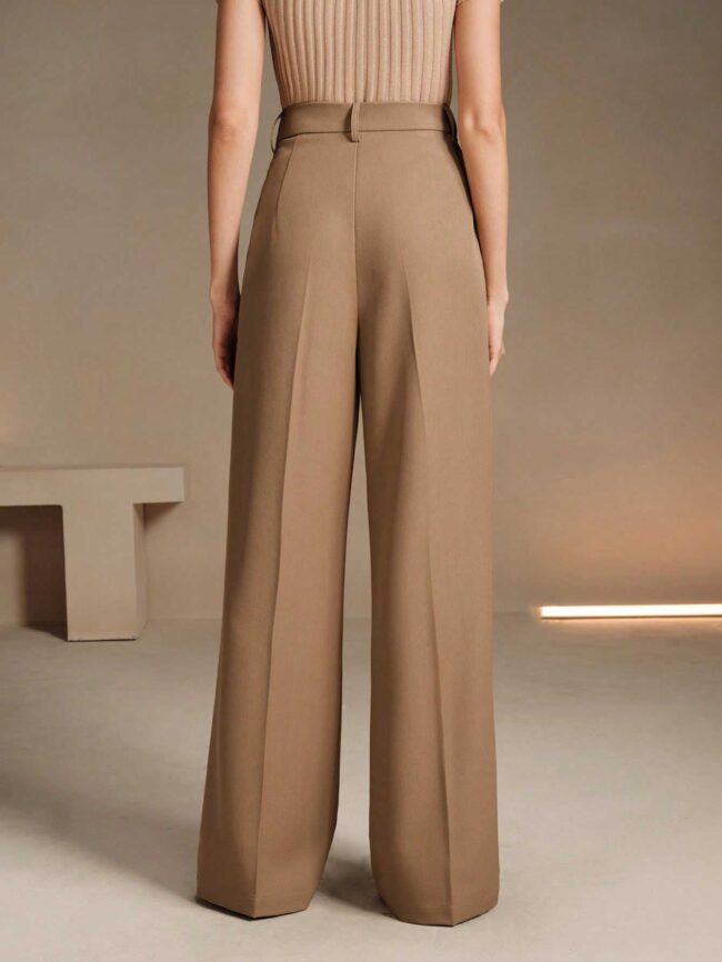 Pantalón de vestir Keyla - caqui - Imagen 3