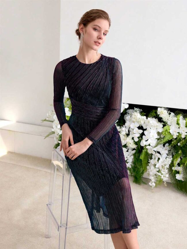 Vestido Leonor ML tornasol - Imagen 3