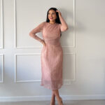Vestido Leonor ML rosa