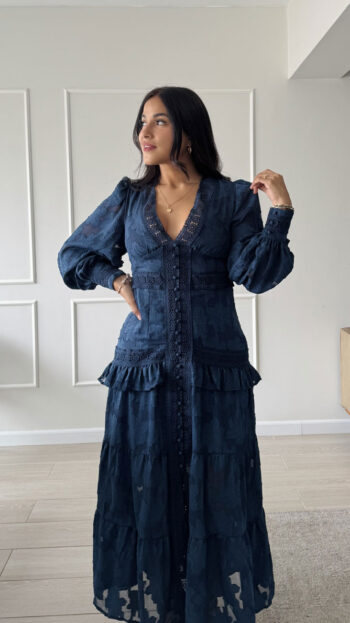 Vestido Valentina Azul - Imagen 3