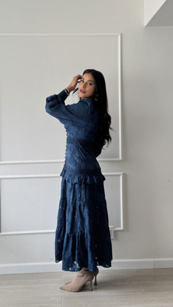 Vestido Valentina Azul - Imagen 4