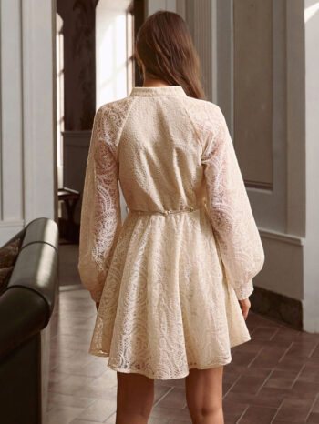 Vestido de broderie Isabella - Imagen 4