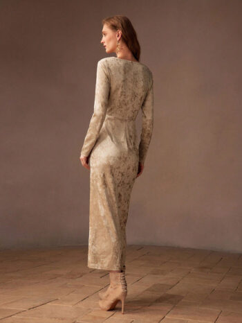 Vestido Amélie champagne - Imagen 4