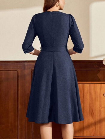Vestido Camila - azul - Imagen 4