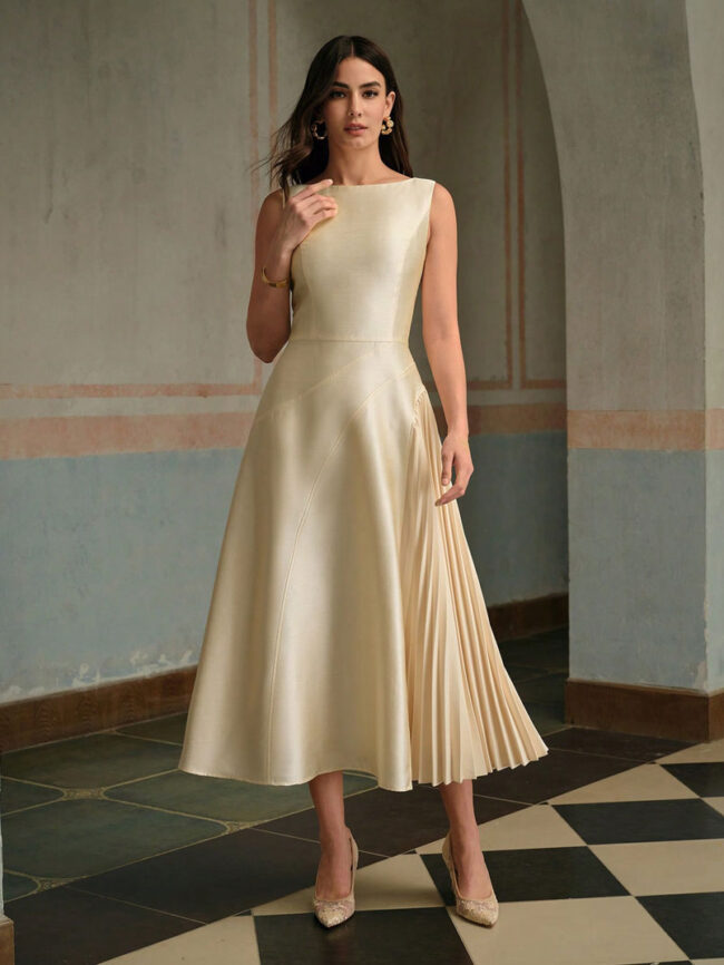 Vestido Alicia - Champagne - Imagen 3